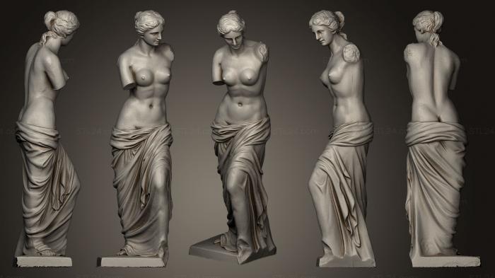 Statues antique and historical (Venus goddess, STKA_1325) 3D models for cnc